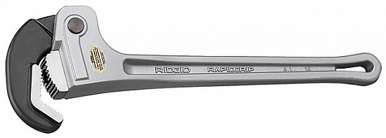 Алюминиевый трубный ключ Ridgid RapidGrip